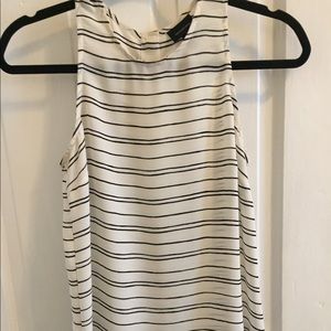 White striped blouse